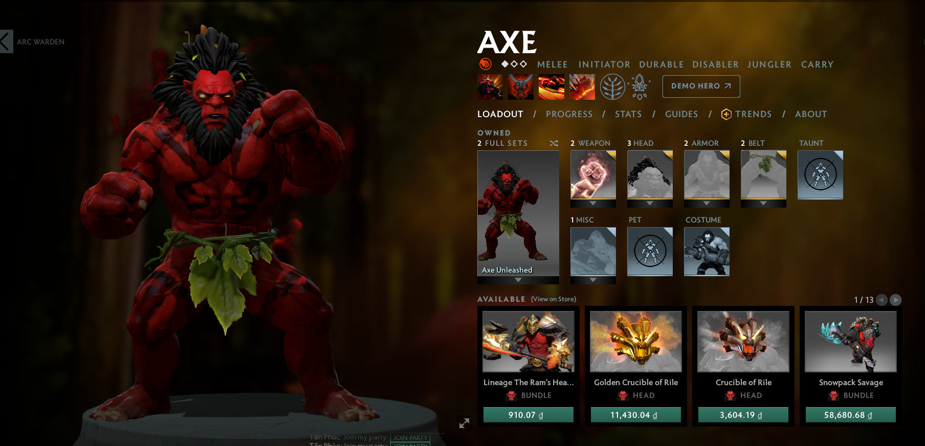 Légende IV | MMR : 3450 - Comportement : 10000