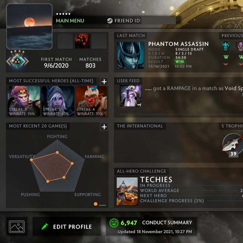 Crusader IV | MMR: 2000 - Behavior: 6947