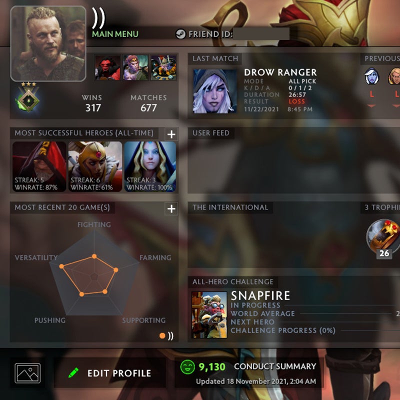 Héraut III | MMR : 360 - Comportement : 9130