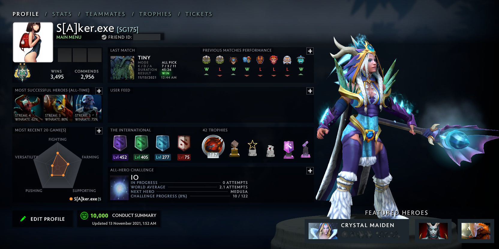 Archon II | MMR: 2390 - Behavior: 10000