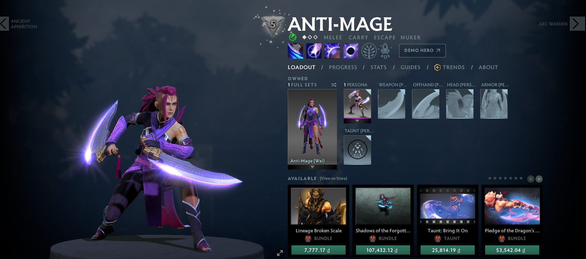 Légende II | MMR : 3190 - Comportement : 10000