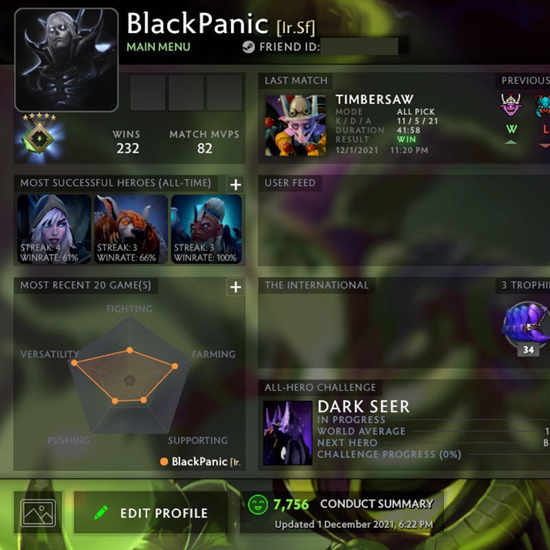 Herald V | MMR: 530 - Behavior: 7700