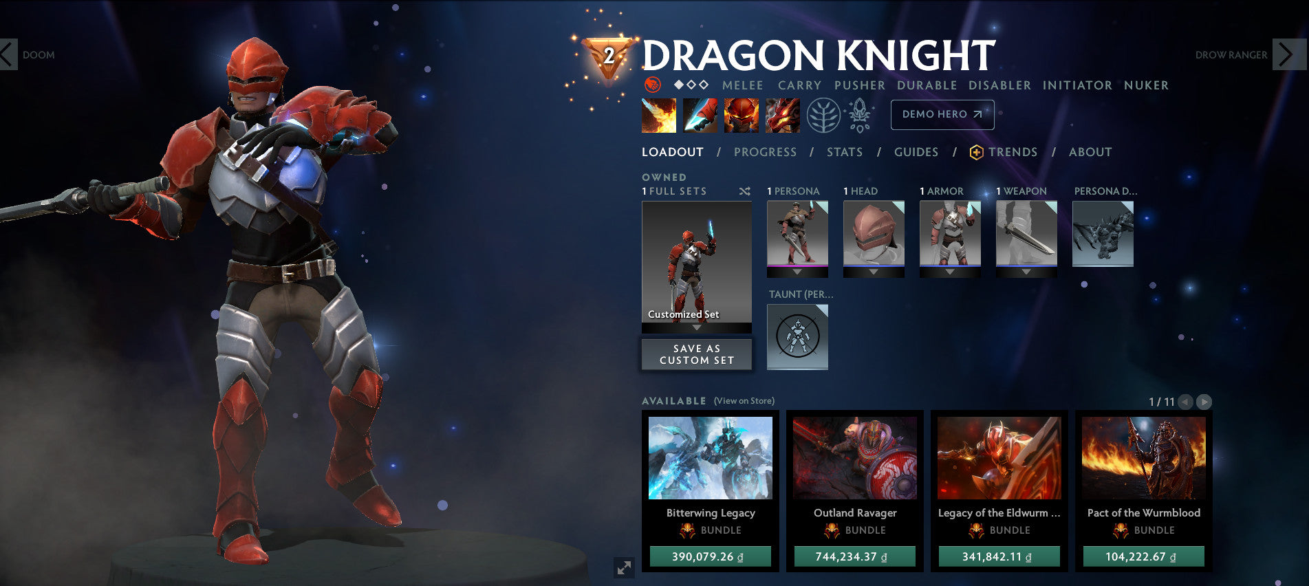 Légende III | MMR : 3430 - Comportement : 10000