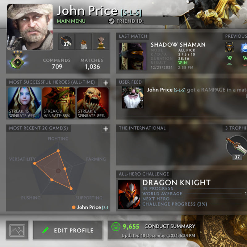 Héraut III | MMR : 230 - Comportement : 9655