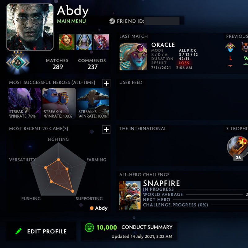 Crusader III | MMR: 1830 - Behavior: 10000