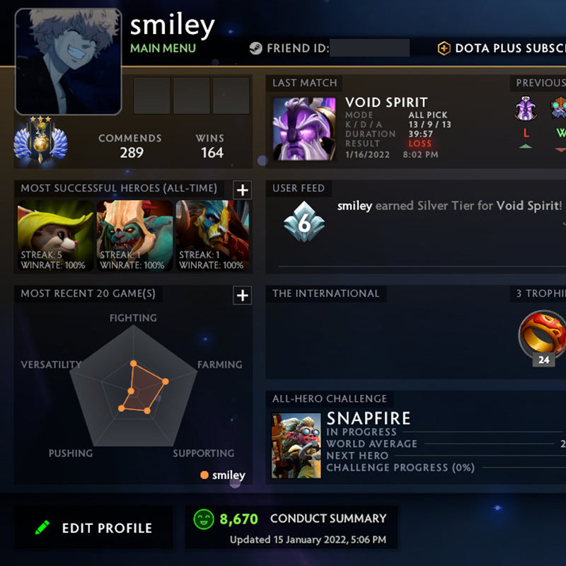 Divin III | MMR : 5040 - Comportement : 8670