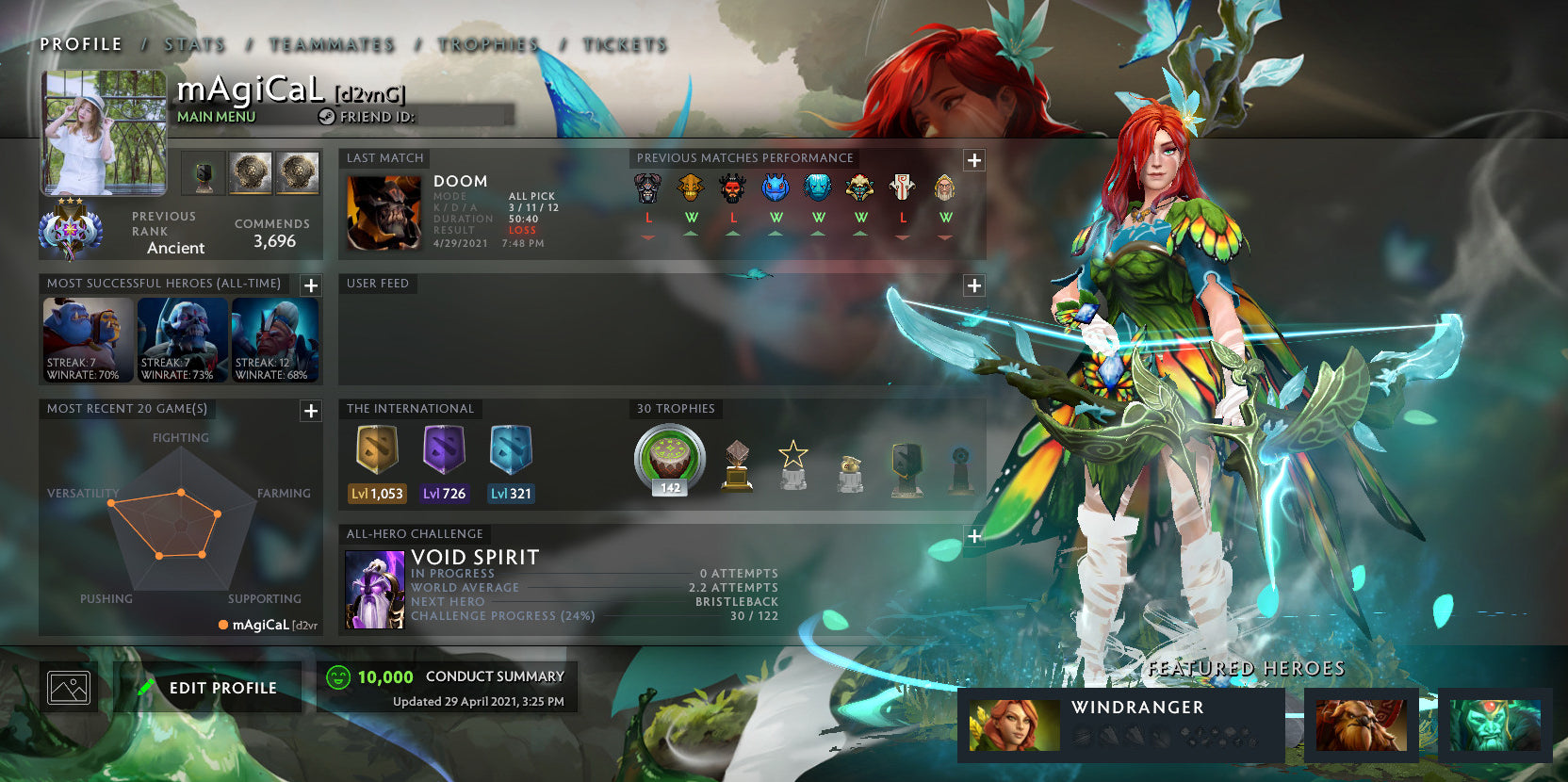 Not Calibrated | MMR: TBD - Behavior: 10000