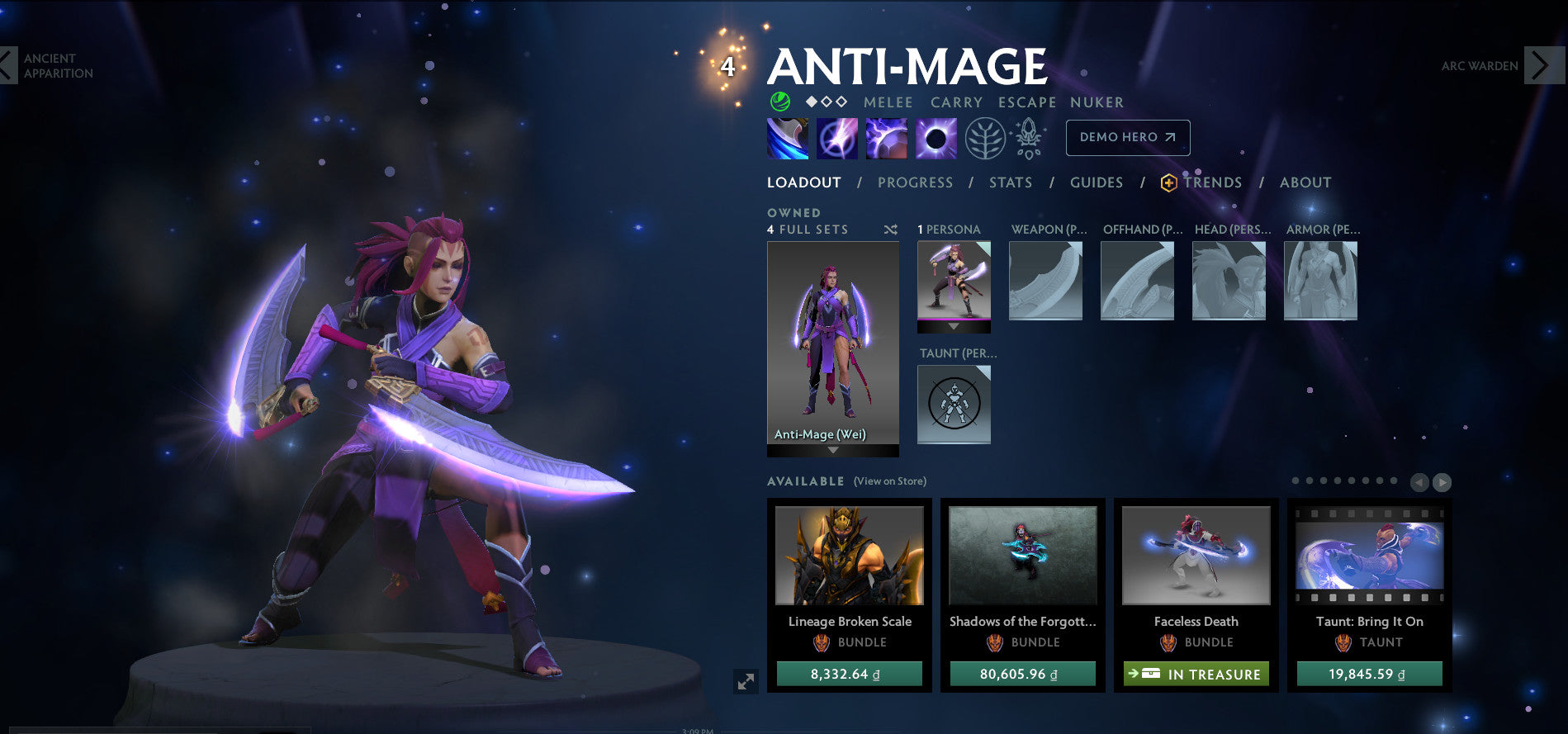 Légende II | MMR : 3230 - Comportement : 9665