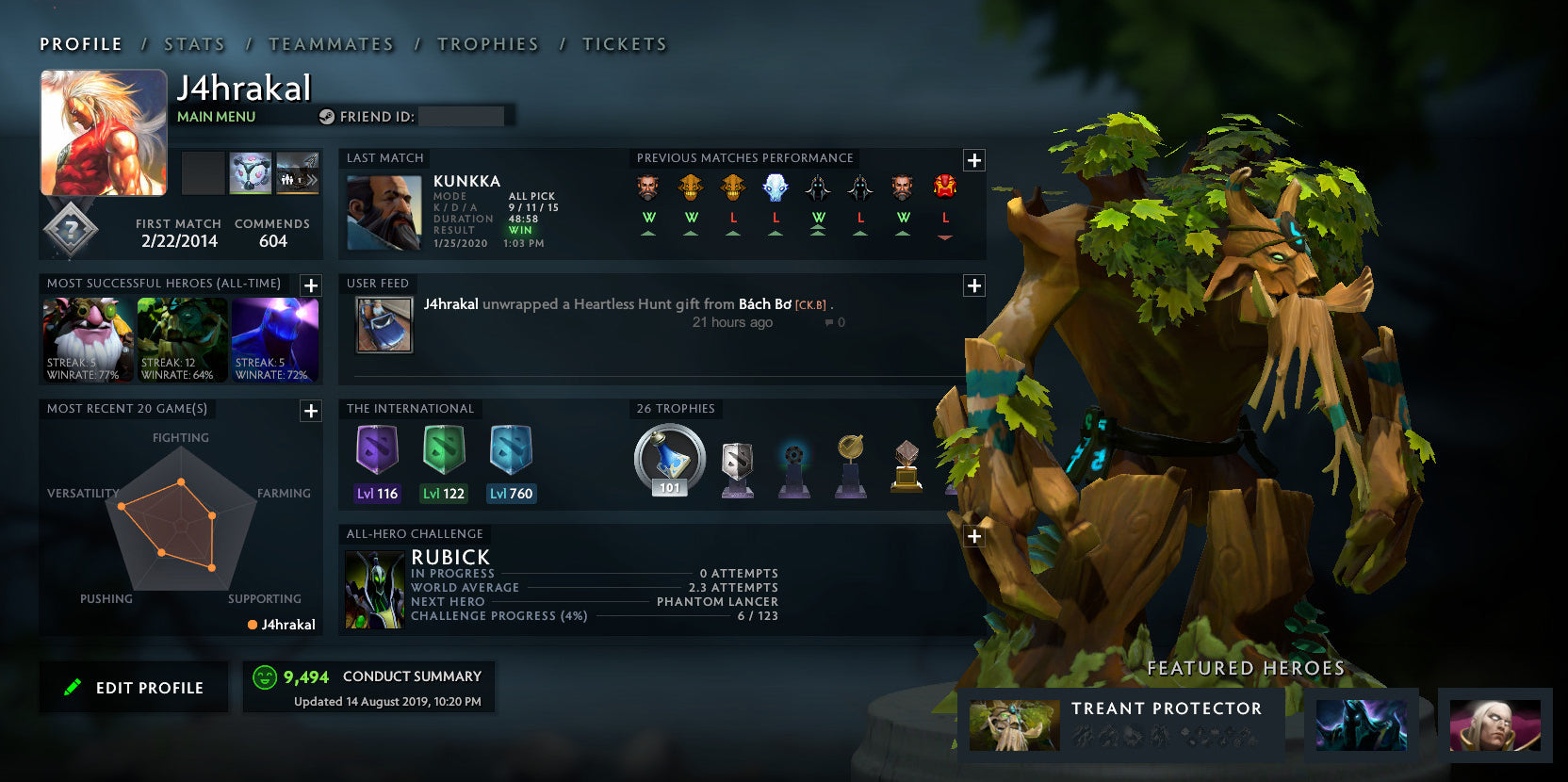 Not Calibrated | MMR: TBD - Behavior: 10000