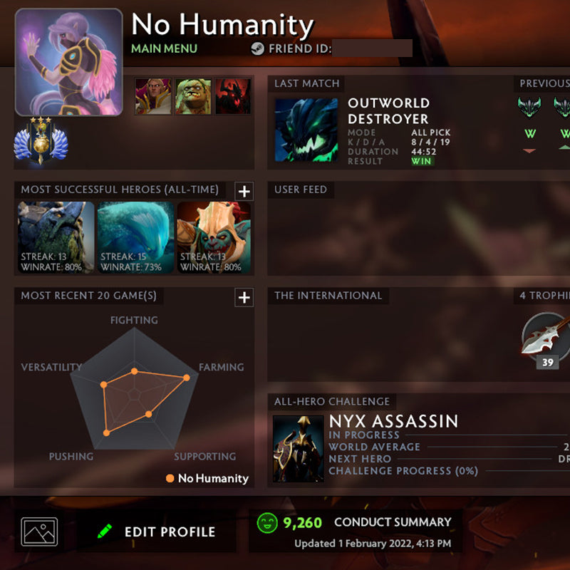 Divin III | MMR : 5110 - Comportement : 9260