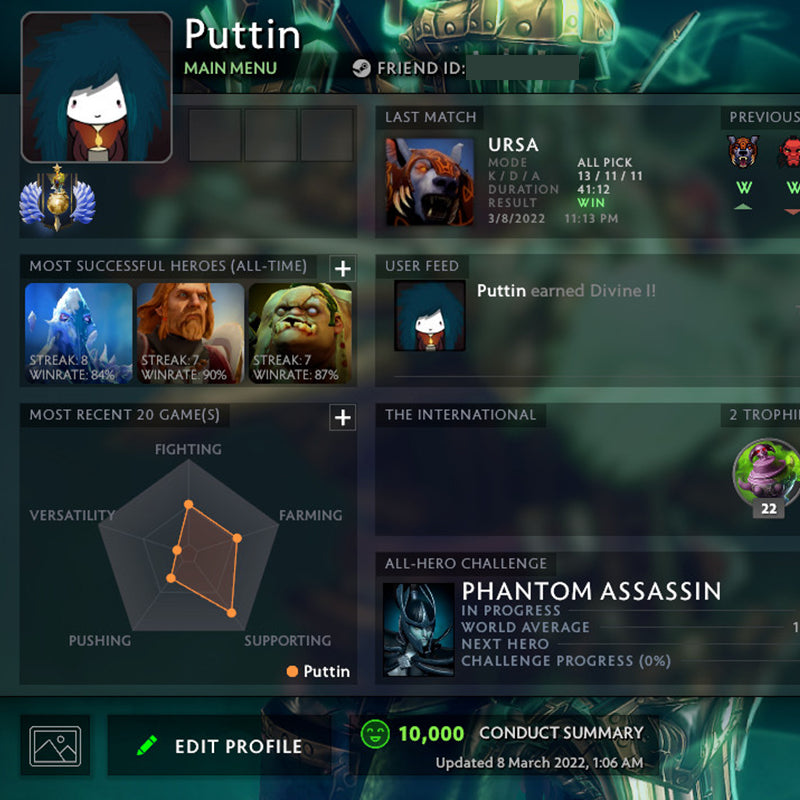 Divin I | MMR : 4720 - Comportement : 10000