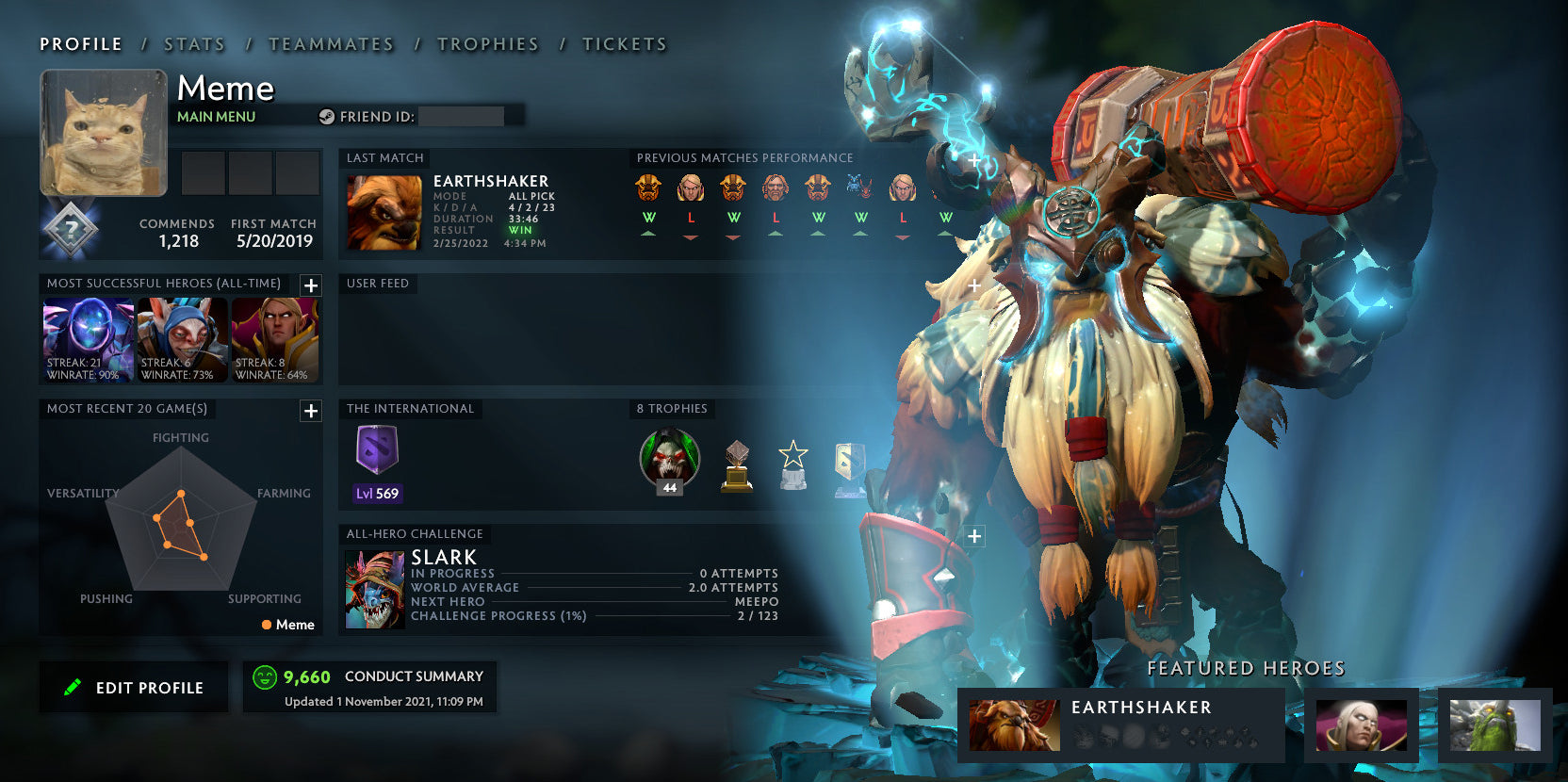 Not Calibrated | MMR: TBD - Behavior: 10000