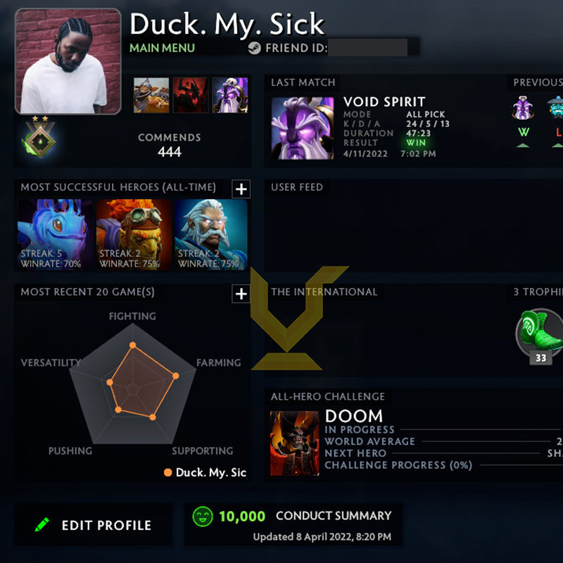 Héraut II | MMR : 110 - Comportement : 10000