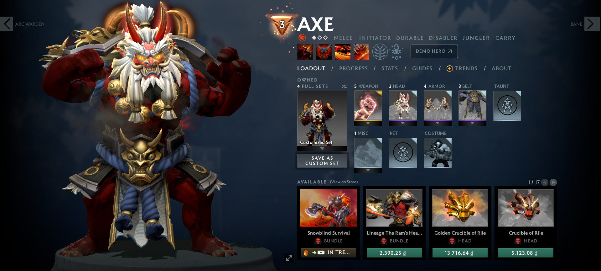 Archonte Ier | MMR : 2280 - Comportement : 10000