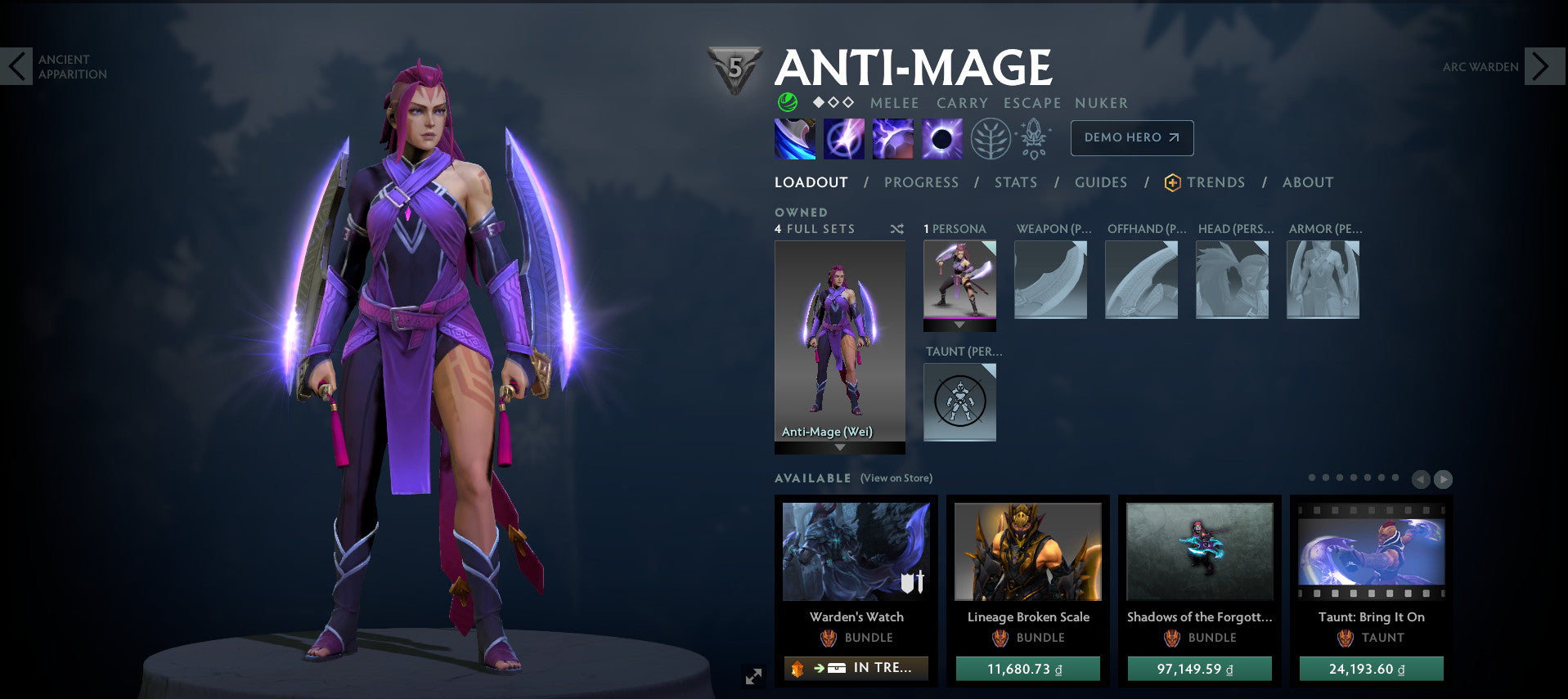 Ancient II | MMR: 3910 - Behavior: 10000