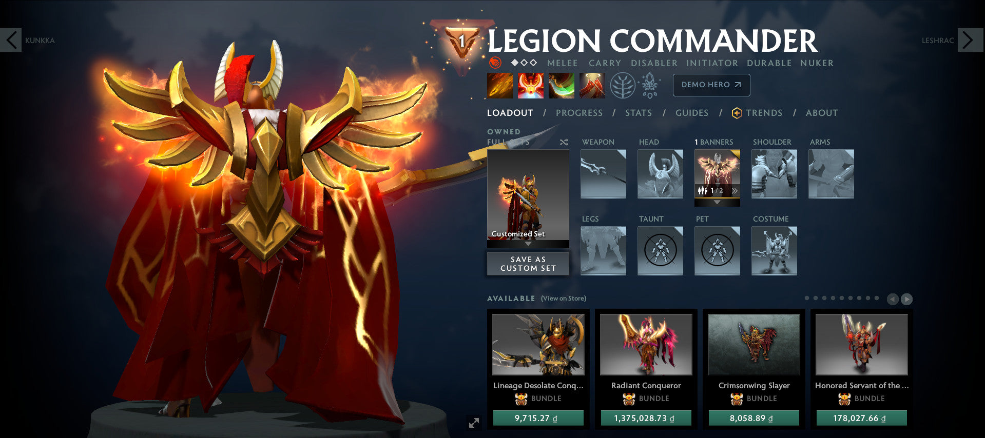 Legend III | MMR: 3250 - Behavior: 9820