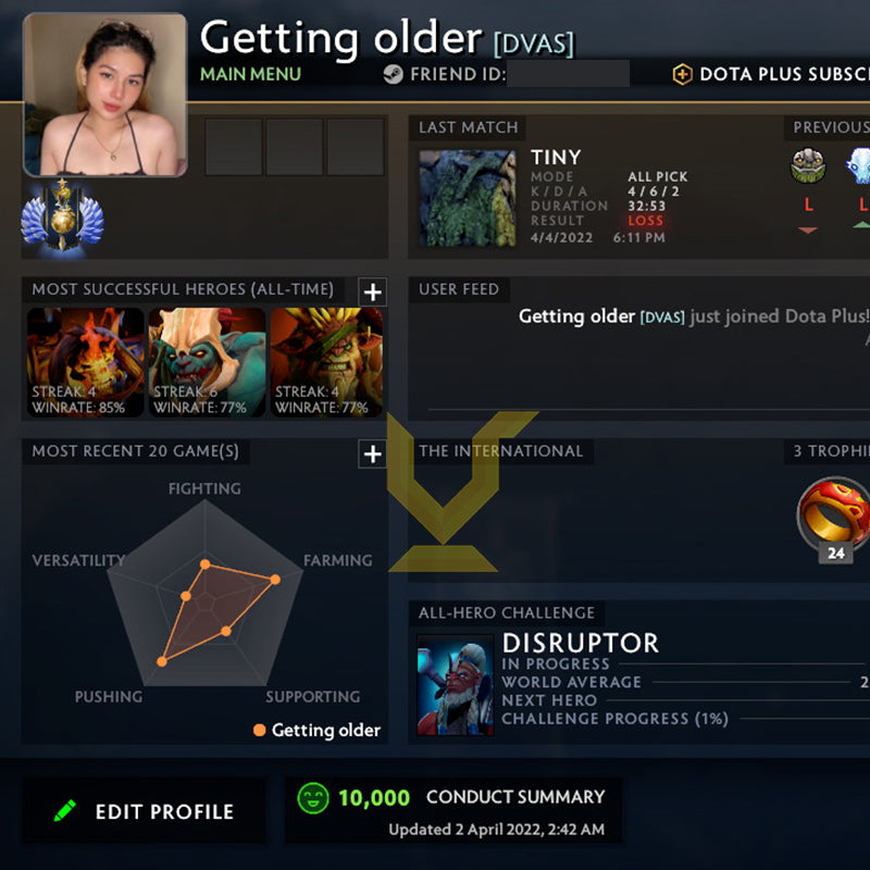 Divin I | MMR : 4610 - Comportement : 10000