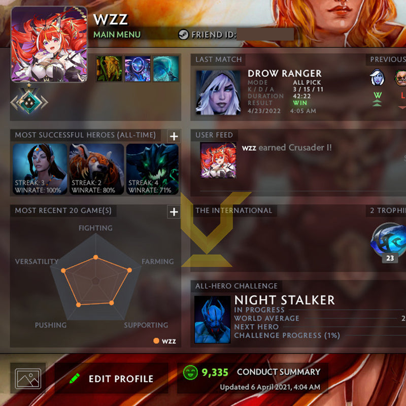 Crusader I | MMR: 1610 - Behavior: 9335