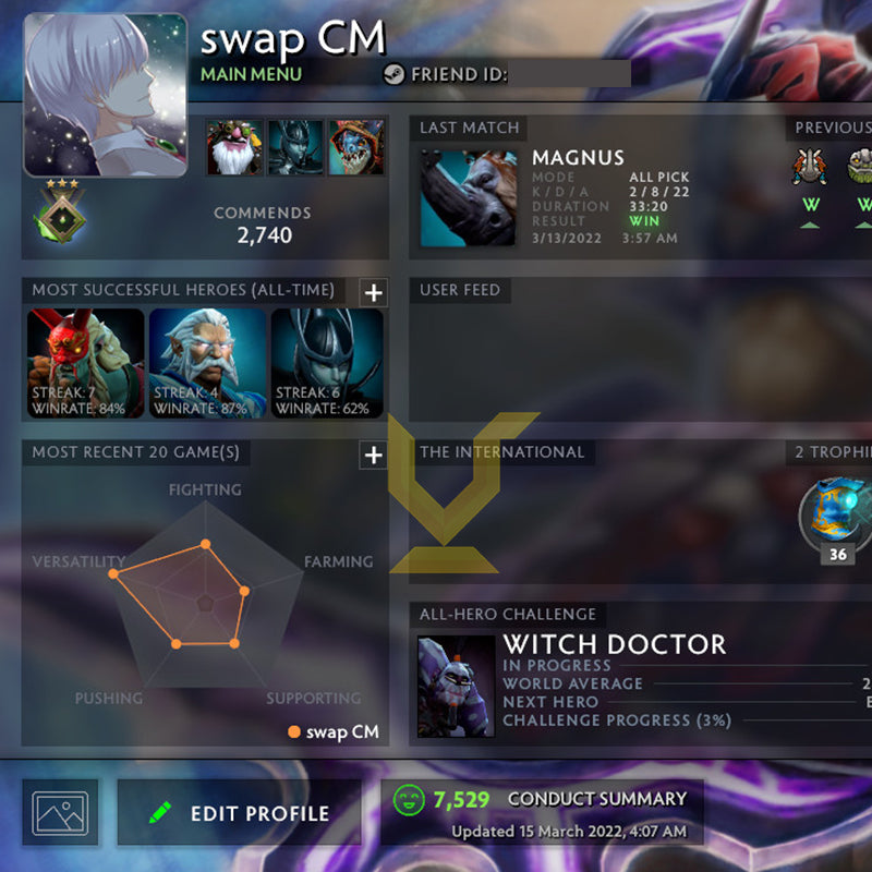 Héraut III | MMR : 170 - Comportement : 7529