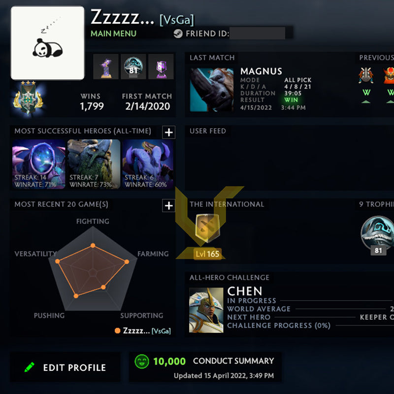 Archonte III | MMR : 2590 - Comportement : 10000