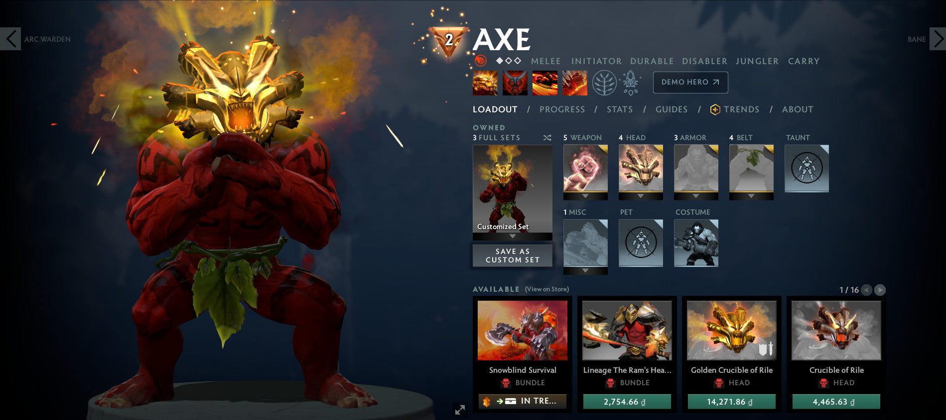 Légende I | MMR : 3040 - Comportement : 9830