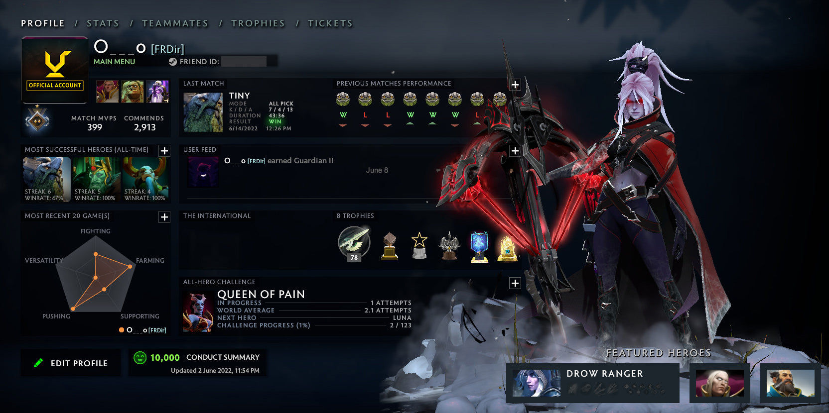 Guardian I | MMR: 770 - Behavior: 10000