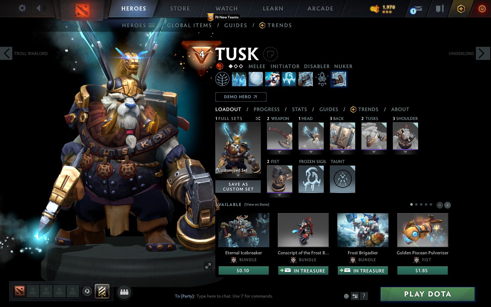 Legend IV | MMR: 3606 - Behavior: 9280