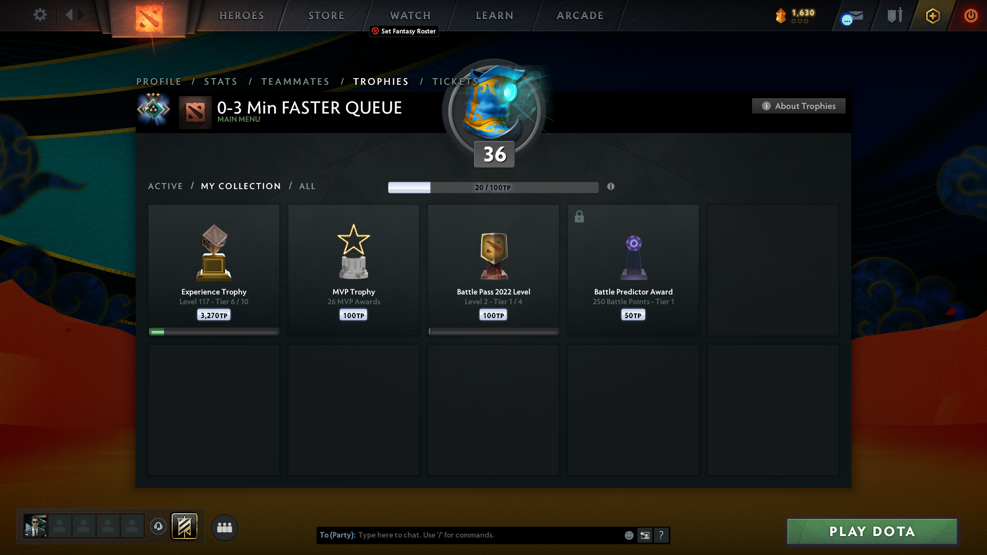 Crusader III | MMR: 1730 - Behavior: 9880