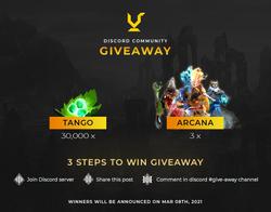 Our First Giveaway on Viking Discord Server