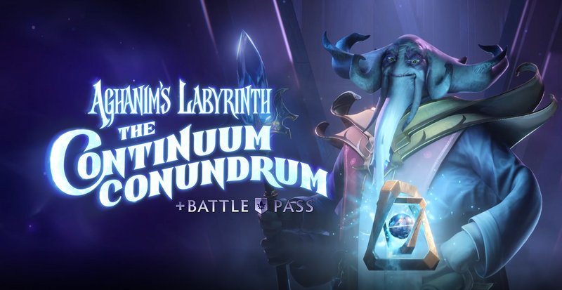 Aghanim's Labyrinth: The Continuum Conundrum Battle Pass Promotion