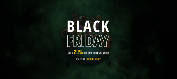 BLACK FRIDAY - FLAT 20% OFF SITEWIDE