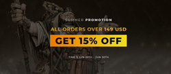 15% Off All Orders Over 149 USD