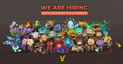 [Jobs] We are hiring - Dota 2 US Boosters