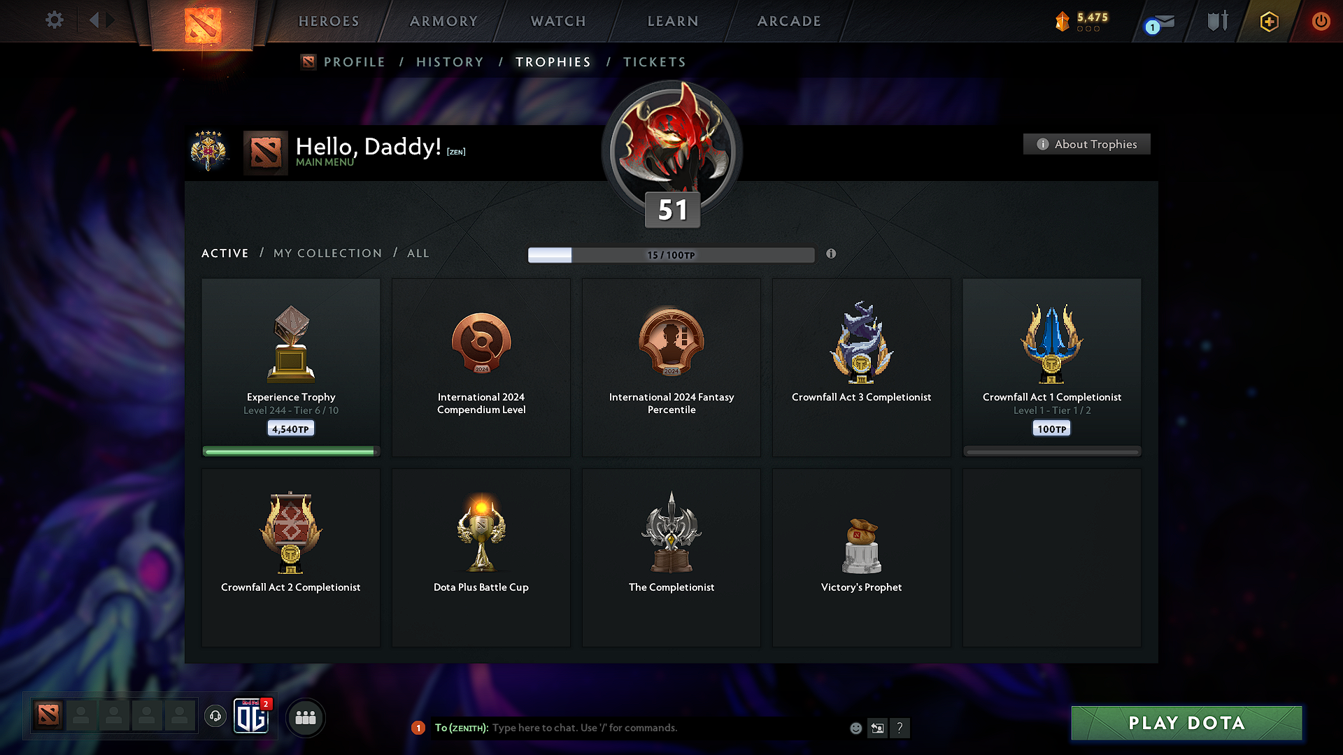 Legend V | MMR: 3831 - Behavior: 10353 - Communication: 10353