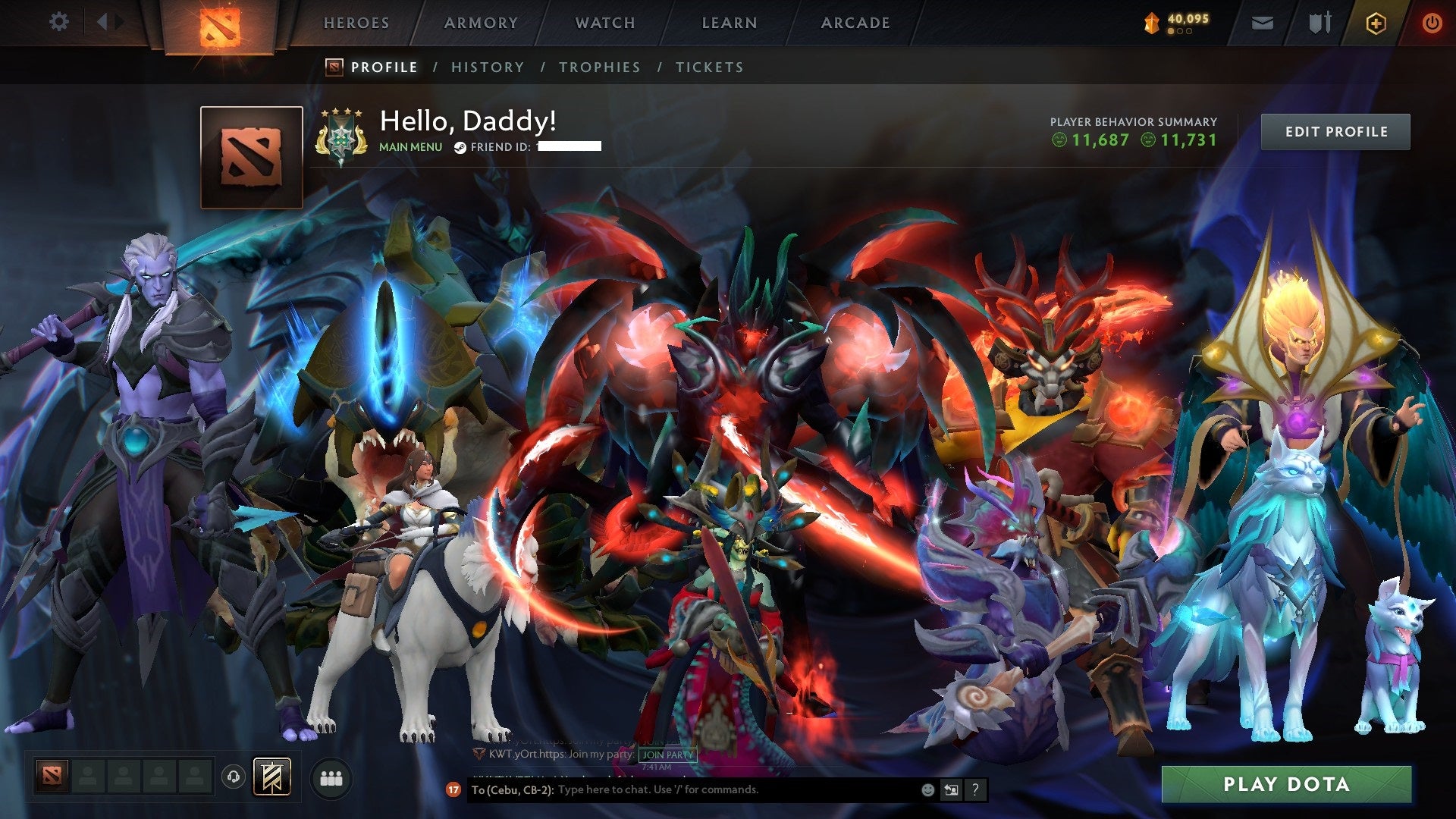 Archon IV | MMR: 2696 - Behavior: 11731 - Communication: 11687