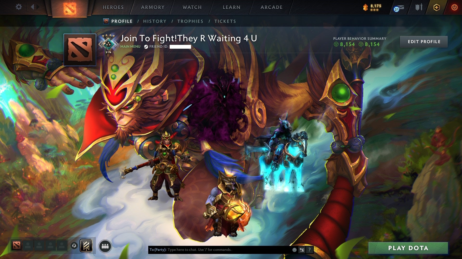 MMR: 2051 - Behavior: 8154