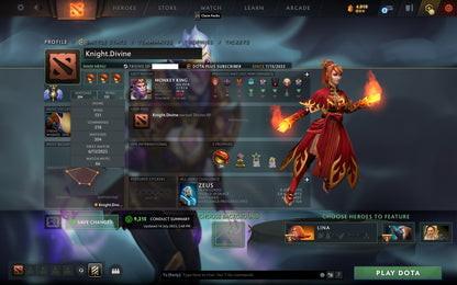 Divine III | MMR: 4918 - Behavior: 9215