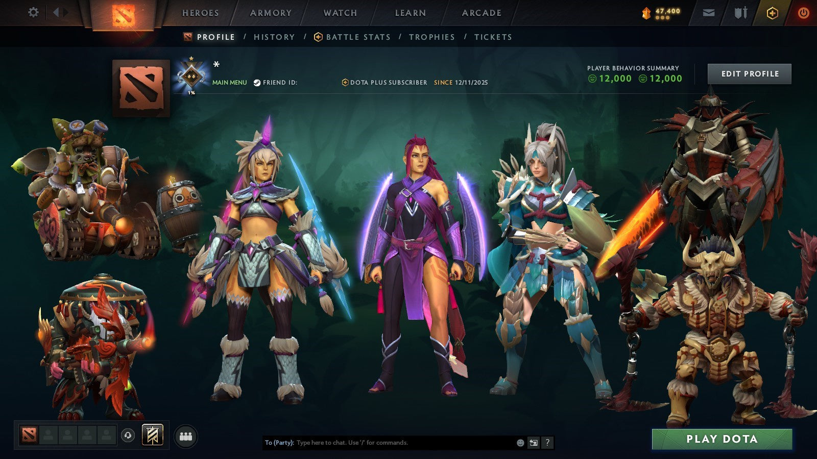 MMR: 773 - Behavior: 12000