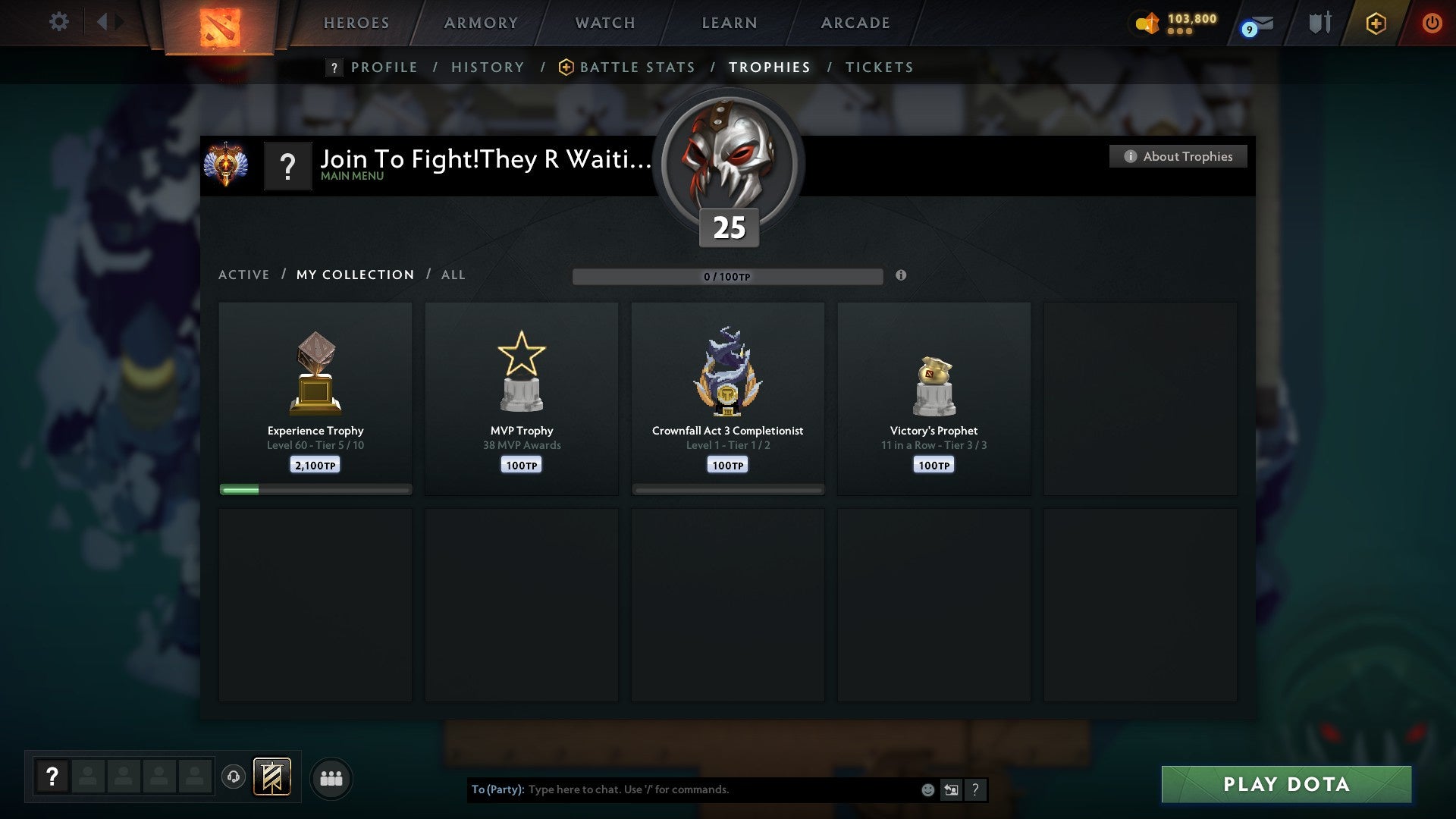 Immortal | MMR: 6531 - Behavior: 10611 - Communication: 10611