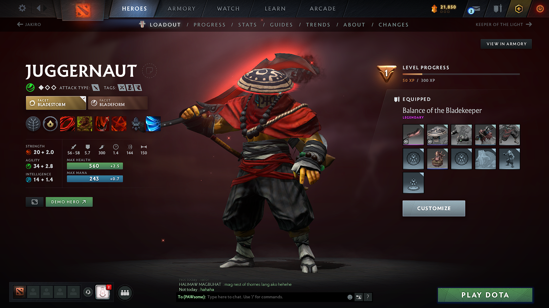 Legend III | MMR: 3299 - Behavior: 8661 - Communication: 8661