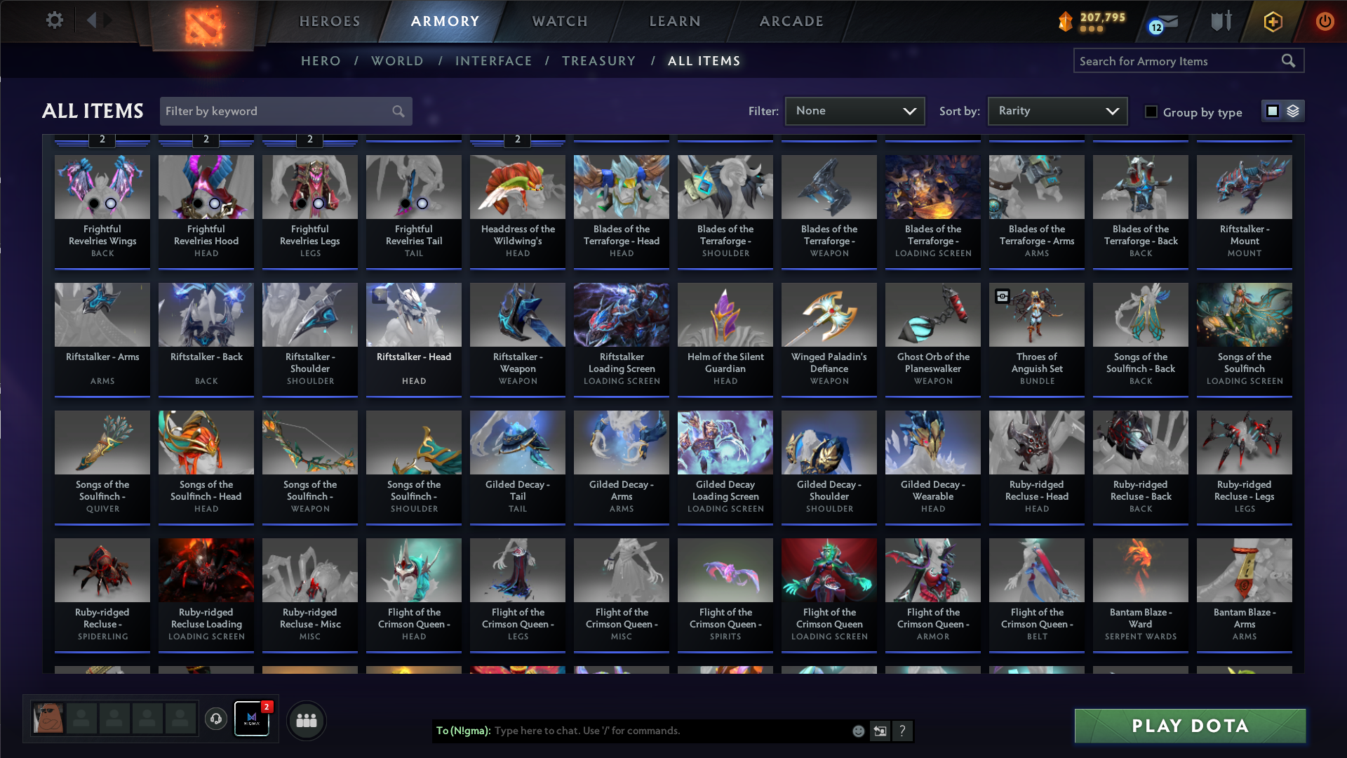 Immortal [1399] | MMR: 8511 - Behavior: 11776