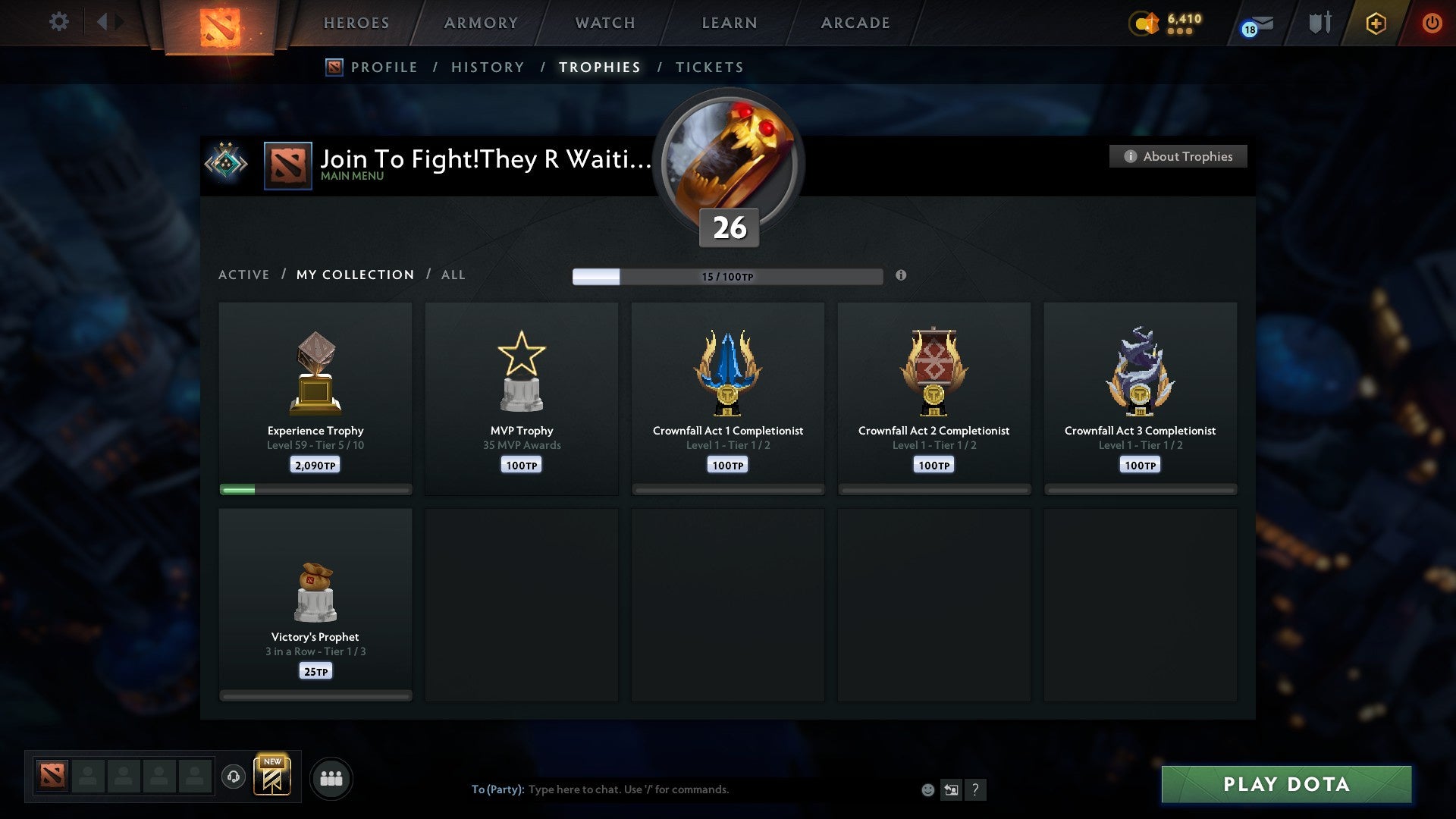 Crusader II | MMR: 1762 - Behavior: 8593 - Communication: 8593