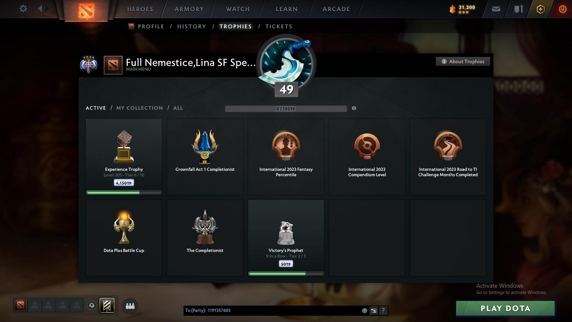 Ancient IV | MMR: 4444 - Behavior: 9990 - Communication: 9990