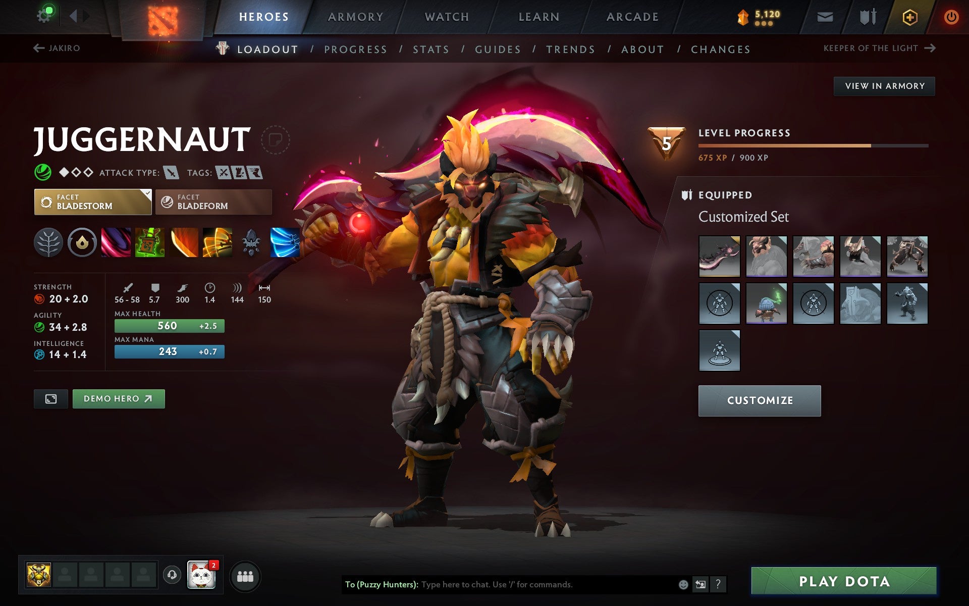 Legend V | MMR: 3708 - Behavior: 12000