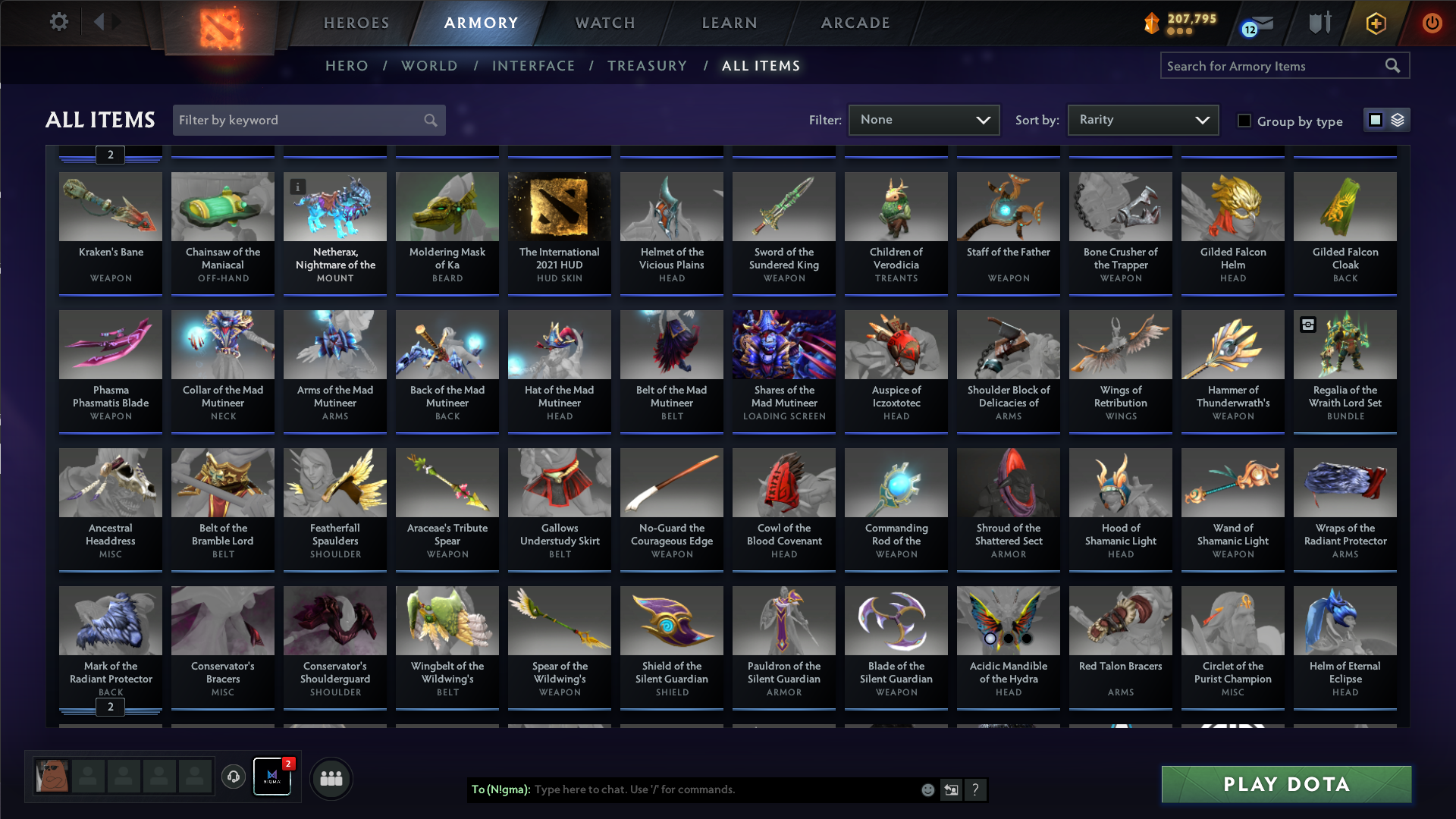 Immortal [1399] | MMR: 8511 - Behavior: 11776