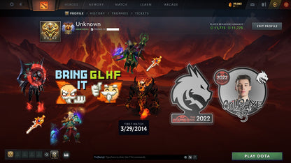 Immortal [ 221 ]  MMR: 11536 - Behavior: 11775