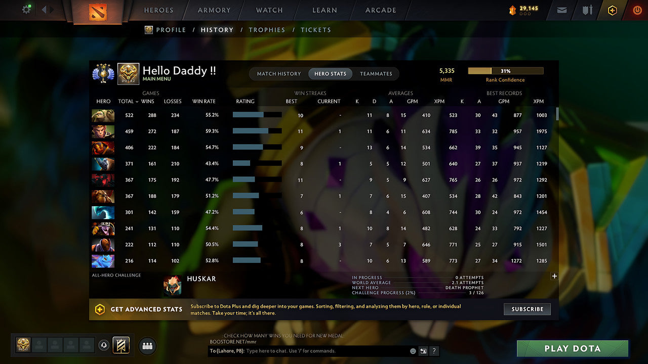 MMR: 5947 - Behavior: 12000