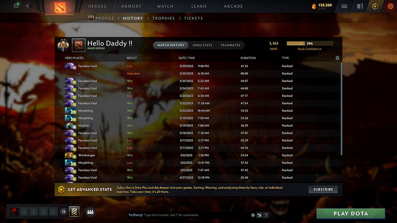 MMR: 3163 - Behavior: 10554 - Communication: 10554