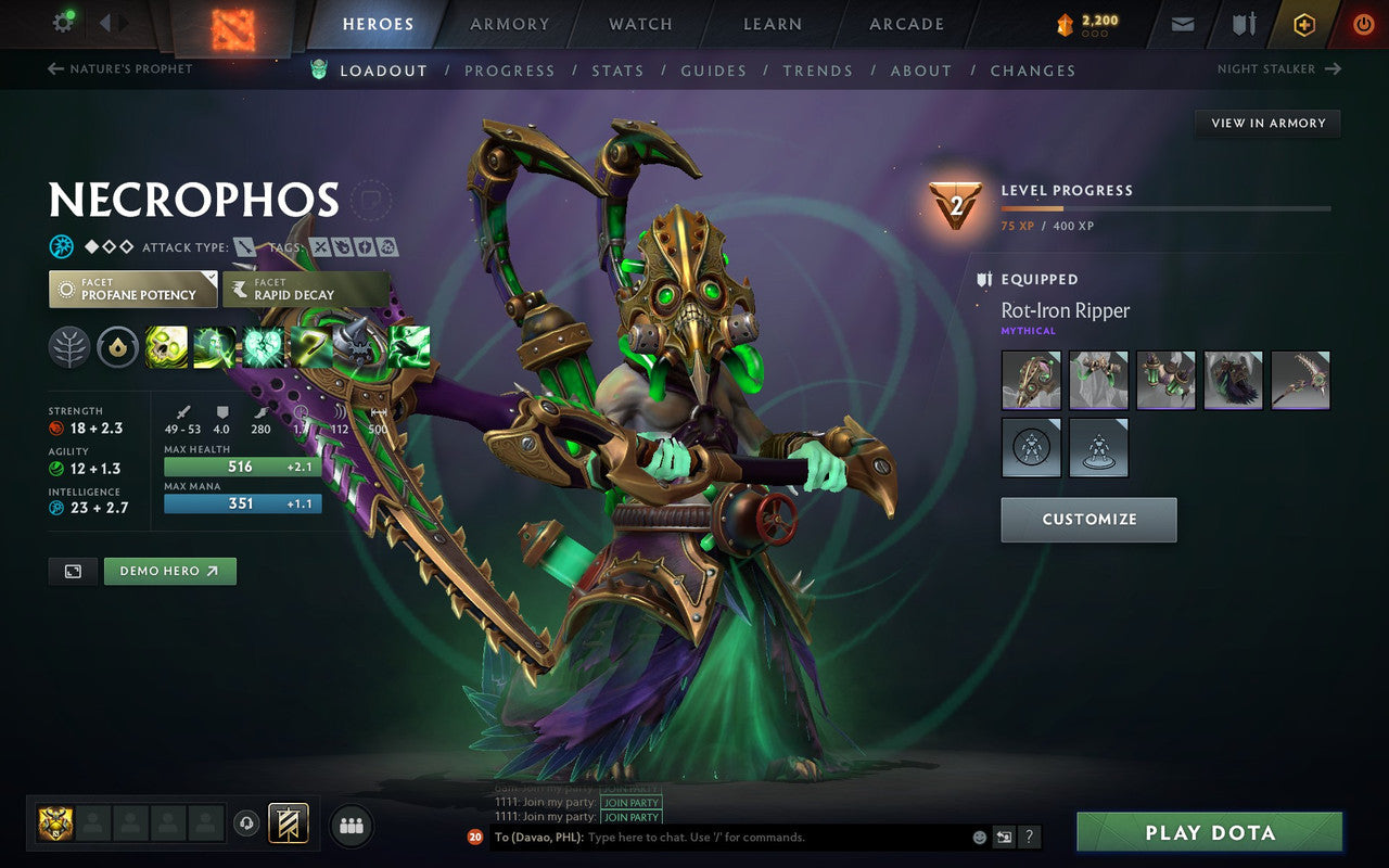 Guardian V | MMR: 1407 - Behavior: 9936