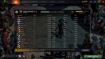 MMR: 2732 - Behavior: 11808 - Communication: 11808